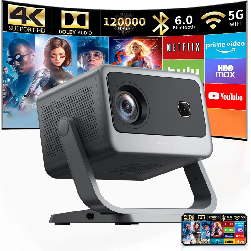 Frekkes Home Theater 4K 1080p