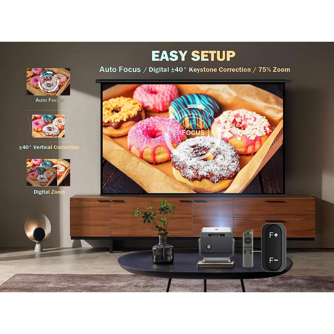 Frekkes Home Theater 4K 1080p